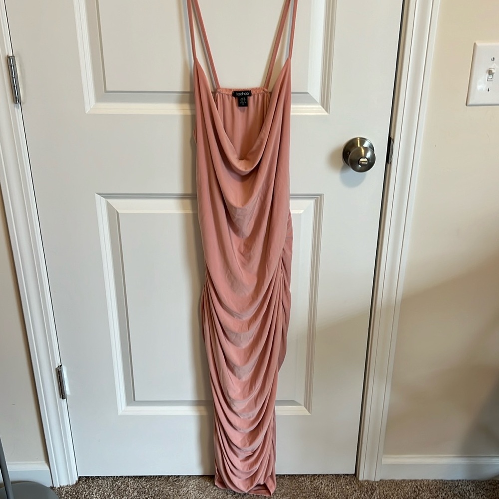 Boohoo Maternity US size 14 dress with duster sweater